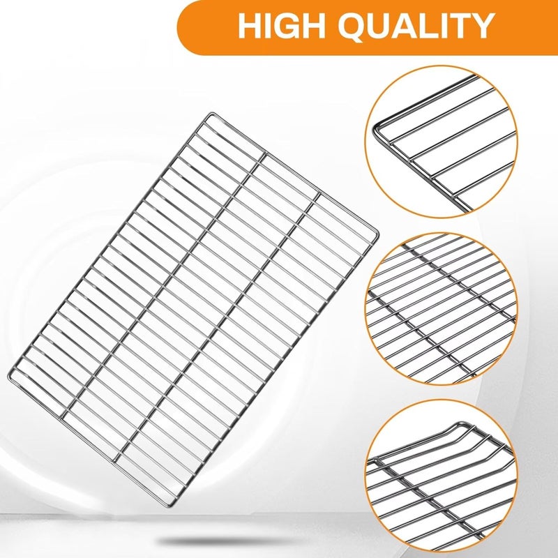 COMVIEE Cooking Grates Replacement Parts for Masterbuilt 40 Inch Electric Smoker, 19.69" x 12.28" Grill Grid, Replace Smoker Racks for Masterbuilt MB20070115, MB20072918, MB20074719, MB20072916, 4 Pack - Image 4